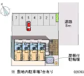 ★手数料０円★札幌市清田区平岡五条６丁目　月極駐車場（LP）